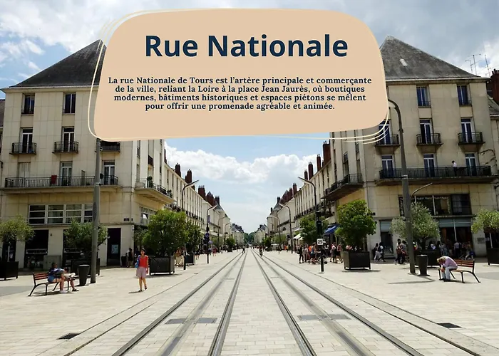 Le Michelet - Gare A 500 M Apartament Tours